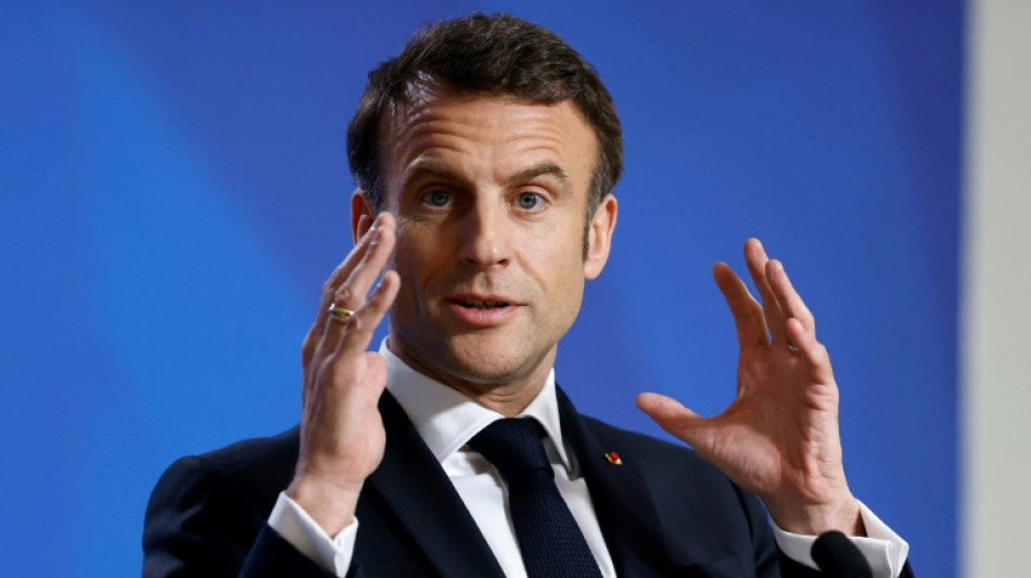 Macron bekr&auml;ftigt "notwendige" Rolle der Atomkraft im Kampf gegen Klimawandel