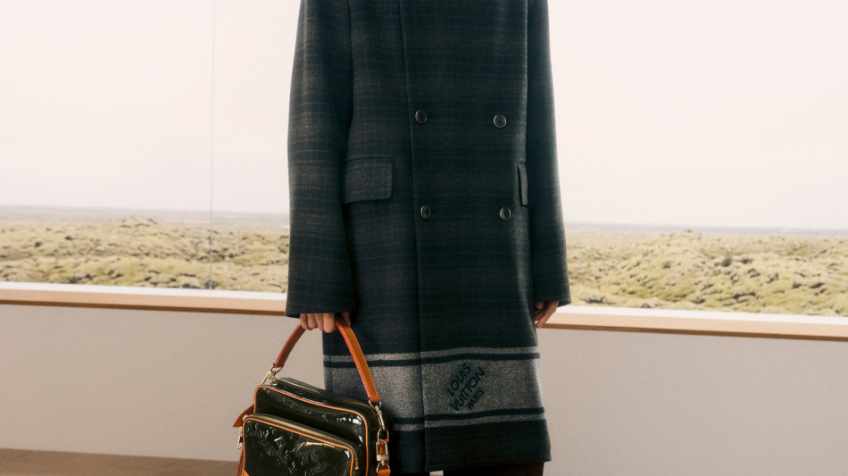 Weekend d'autunno con l'uomo Vuitton di Pharrell Williams