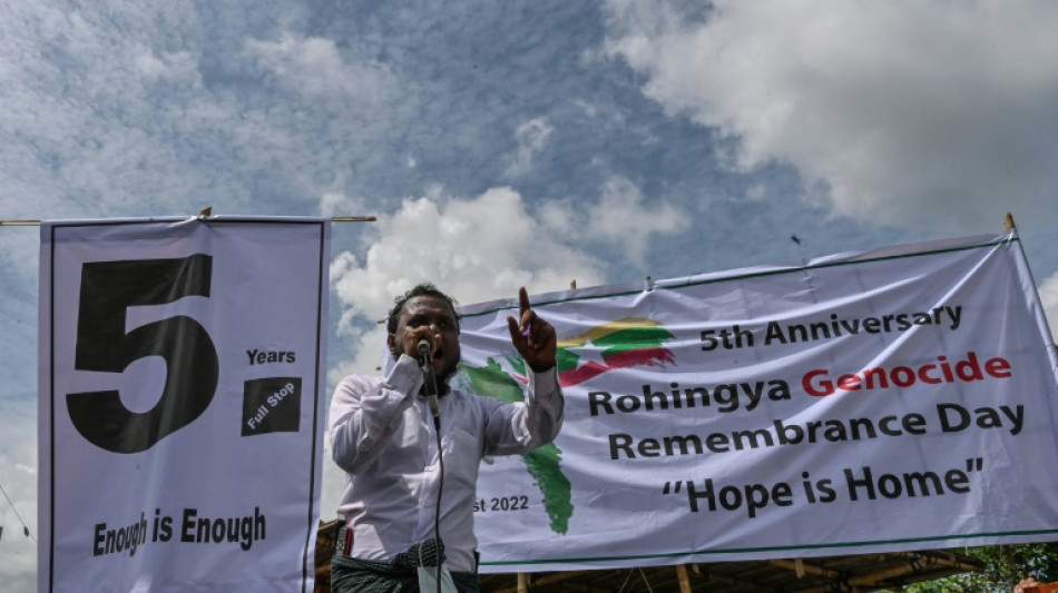 Refugiados rohiny&aacute;s conmemoran "D&iacute;a del Recuerdo del Genocidio"