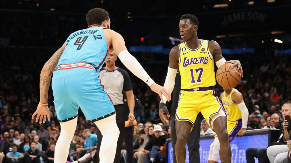 Jung-Papa Schr&ouml;der fehlt bei Lakers-Sieg