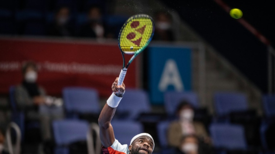 Rising tennis star Tiafoe reaches Japan Open quarter-finals