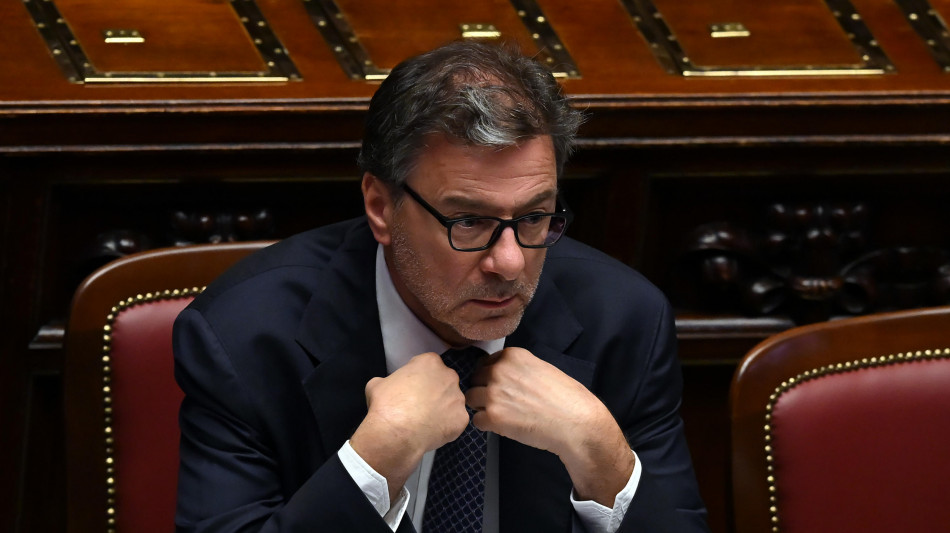 Giorgetti, quest'anno il Pil potrebbe avvicinarsi all'1%