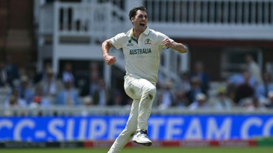 Cummins and Carey shine as Australia remain on top in WTC final despite collapse