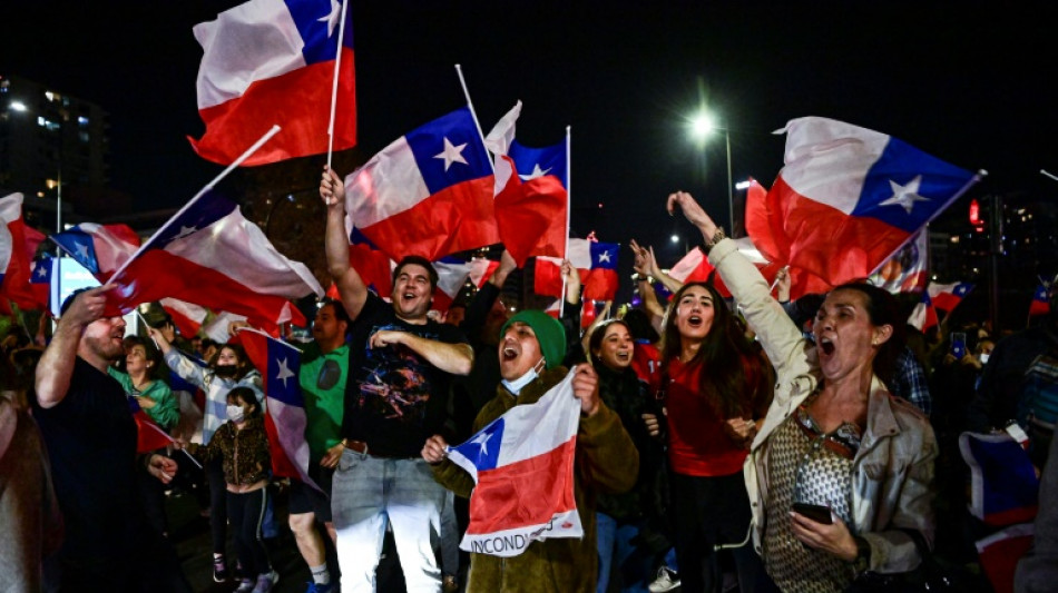 Les Chiliens ont massivement dit "non" &agrave; une nouvelle constitution