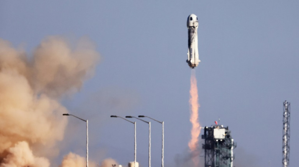 Blue Origin k&uuml;ndigt ersten Raketenstart seit Absturz vor mehr als einem Jahr an