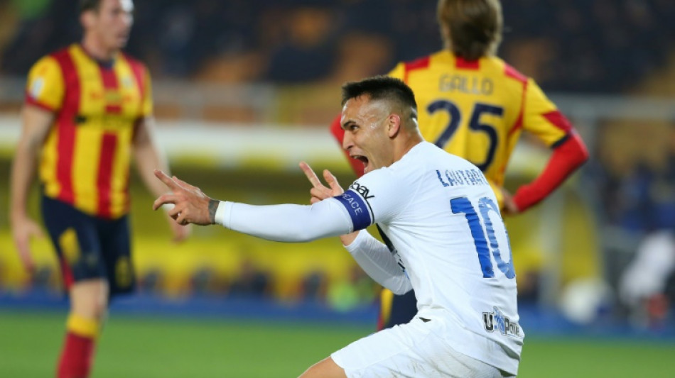 Inter de Mil&atilde;o goleia Lecce (4-0) e fica mais perto do 'Scudetto'