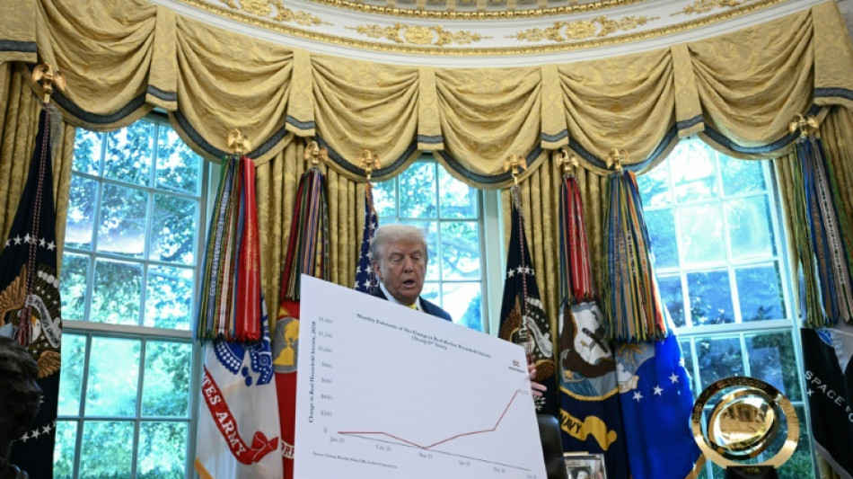 Trump presenta estad&iacute;sticas econ&oacute;micas alternativas