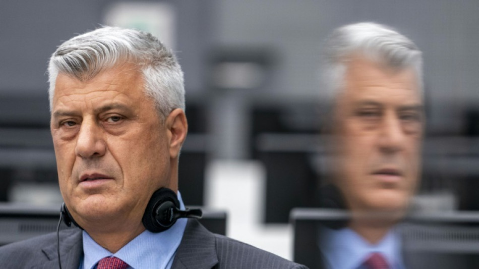 Prozess gegen Kosovos Ex-Staatschef Thaci wegen mutma&szlig;licher Kriegsverbrechen beginnt