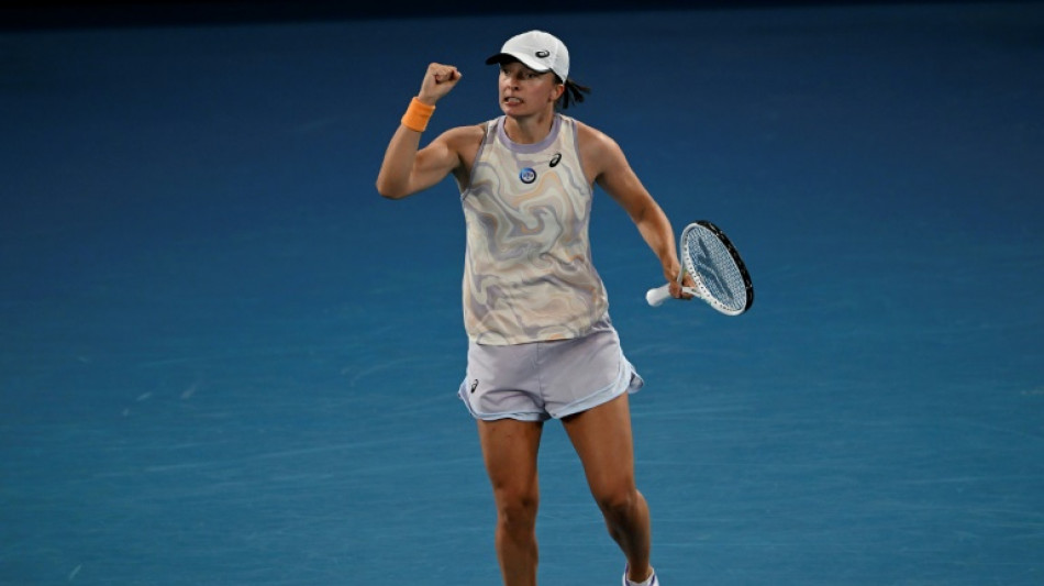 Swiatek, Pegula lead charge at rain-marred Australian Open