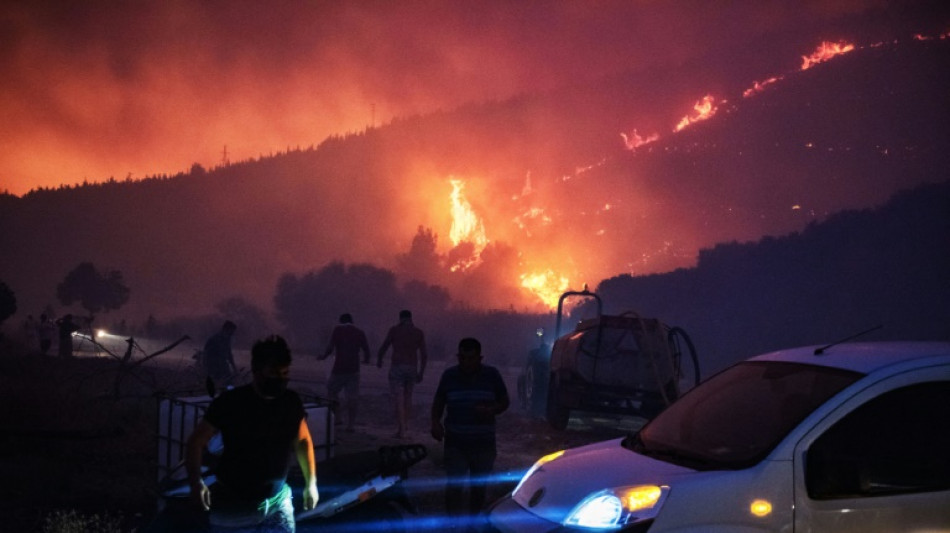 Incendie en Turquie: un nouveau foyer près d'Izmir, attisé par des vents violents