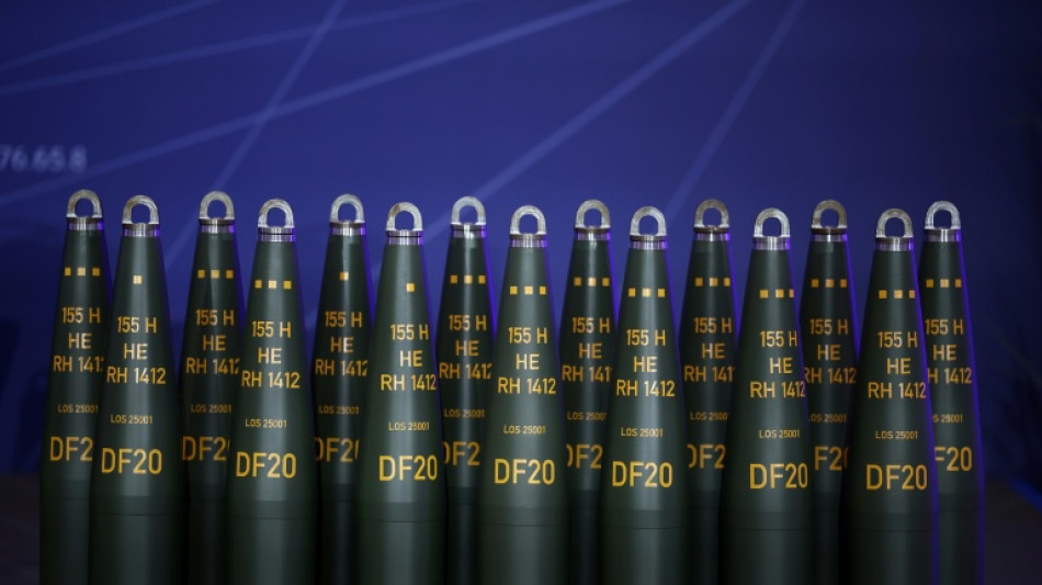 Defence giant Rheinmetall opens mega-plant as Europe rearms