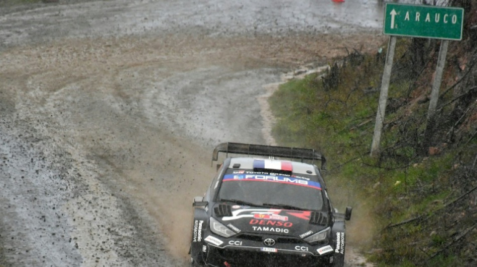 Ogier makes a splash at Rally of Chile