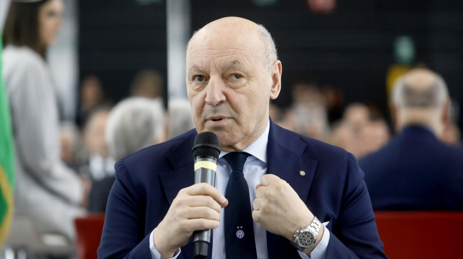 Calcio: Marotta, Inter riparte con stesse ambizioni di prima