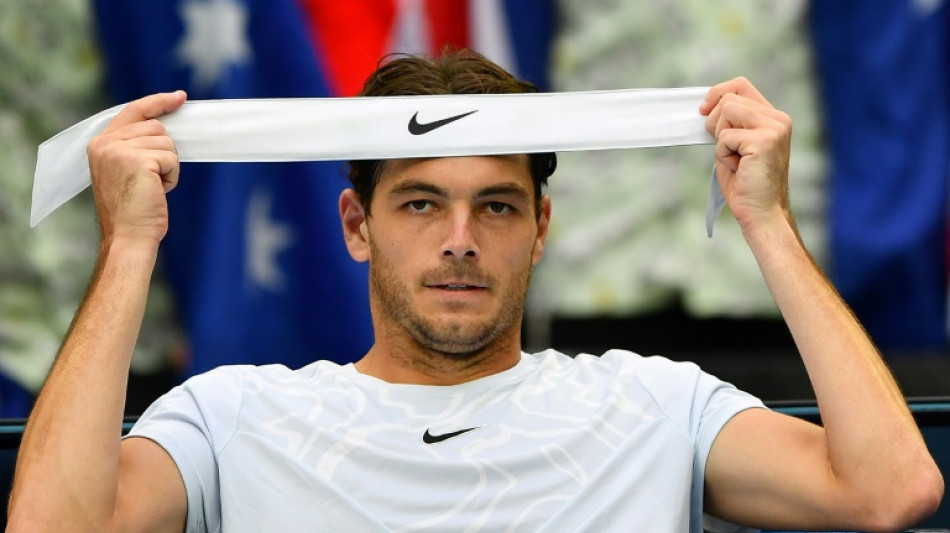 Eighth seed Fritz out of Melbourne to tearful wildcard Popyrin  