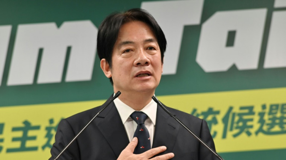 El partido gobernante de Taiw&aacute;n elige al vicepresidente Lai como candidato presidencial