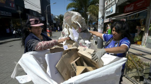 A la veille de la pr&eacute;sidentielle, les "vies de carton" d'une Argentine en crise