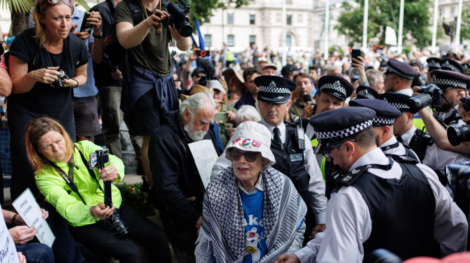 Oltre 530 arresti a protesta Palestine Action in Gb, &egrave; polemica