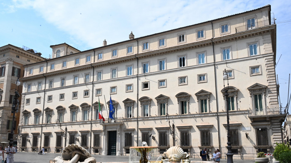 Meloni convoca nuovo vertice di governo in serata a P.Chigi su Iran
