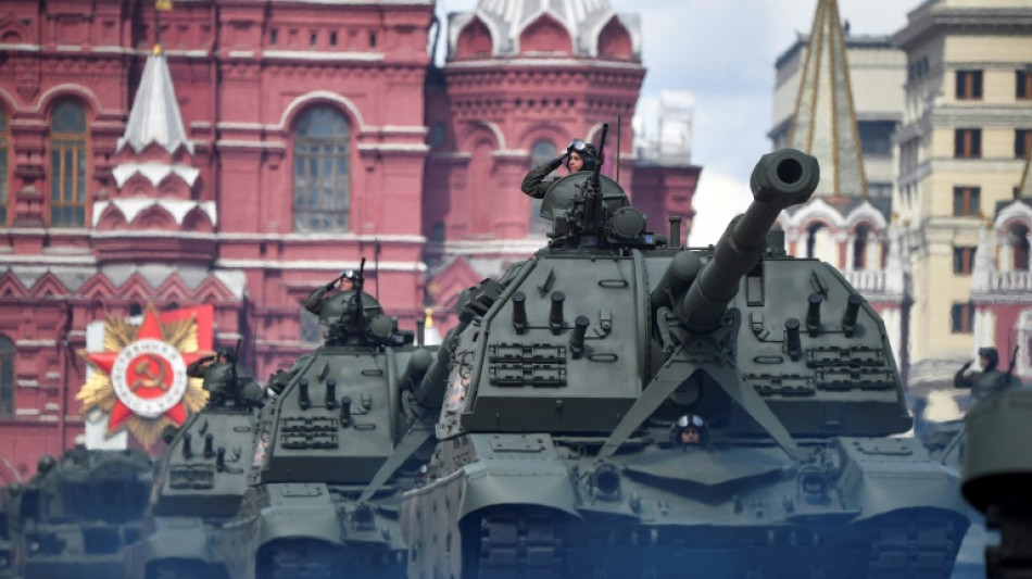 A Moscou, une parade de la Victoire transfigur&eacute;e par l'offensive en Ukraine