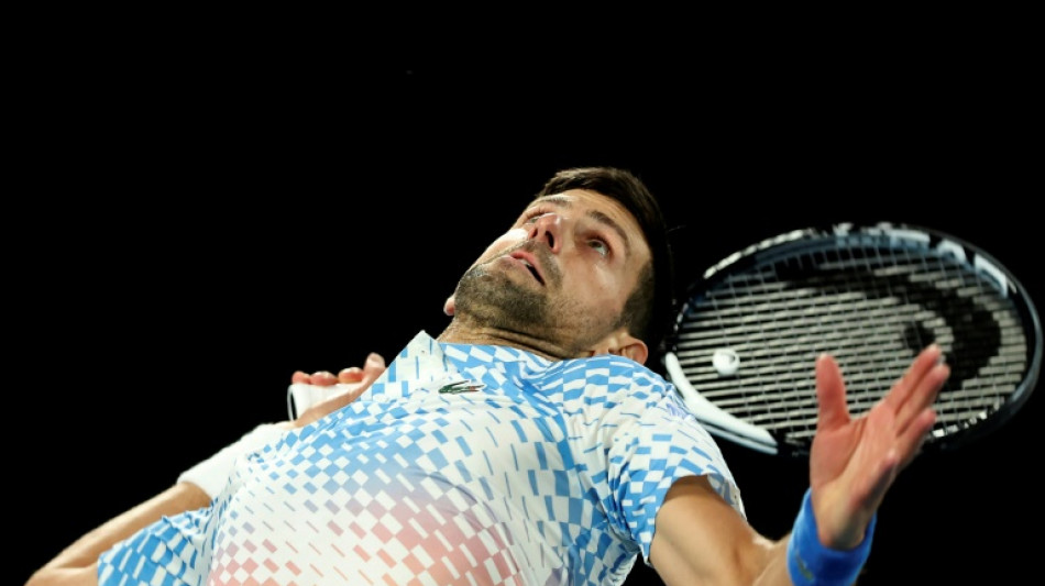 Djokovic barrels into Australian Open third round as seeds fall