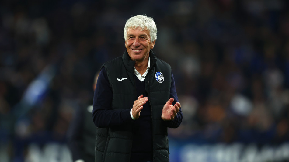 Champions: Gasperini, rammarico &egrave; per rigore, ma siamo contenti