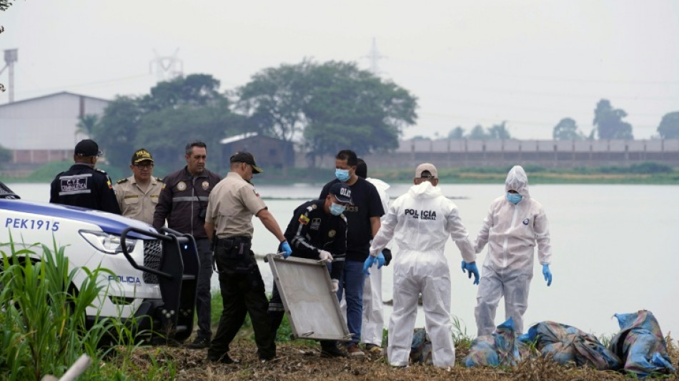 La Polic&iacute;a de Ecuador anuncia el hallazgo de ocho cad&aacute;veres en bolsas en el suroreste del pa&iacute;s