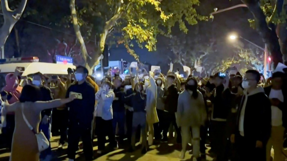 Les protestations se multiplient en Chine contre le "z&eacute;ro Covid"