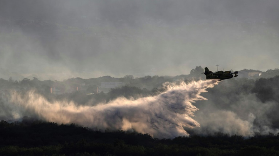 Waldbrand im S&uuml;dosten Frankreichs verw&uuml;stet fast 1200 Hektar Fl&auml;che