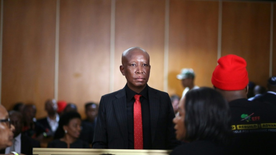S.African left-wing leader Malema jailed for five years on gun charges