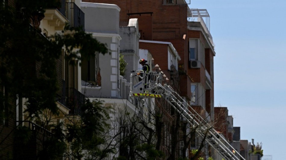 Deux ouvriers d&eacute;c&eacute;dent dans l'explosion d'un immeuble &agrave; Madrid