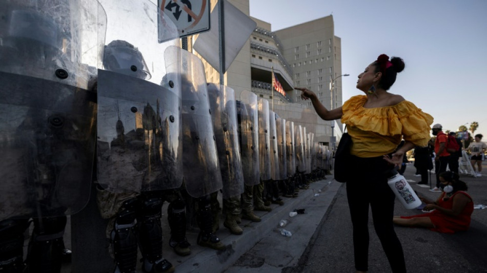 EEUU retira a 700 marines de Los Ángeles, informa el Pentágono