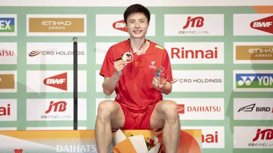 Shi beats Lanier to win Japan Open badminton title