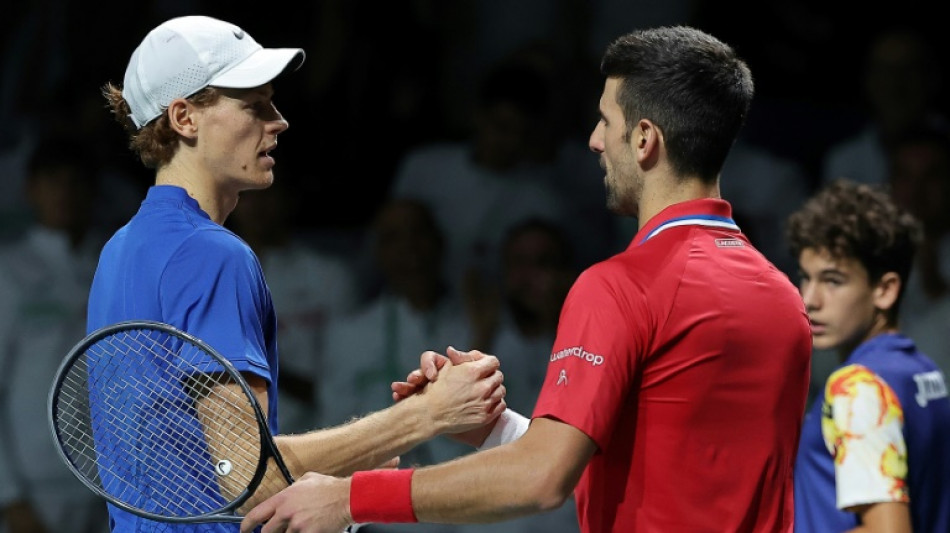 It&aacute;lia de Sinner elimina S&eacute;rvia de Djokovic e vai &agrave; final da Copa Davis