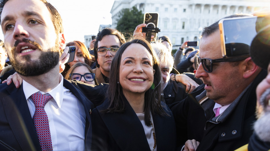 Machado, 'ho consegnato il mio premio Nobel a Trump'