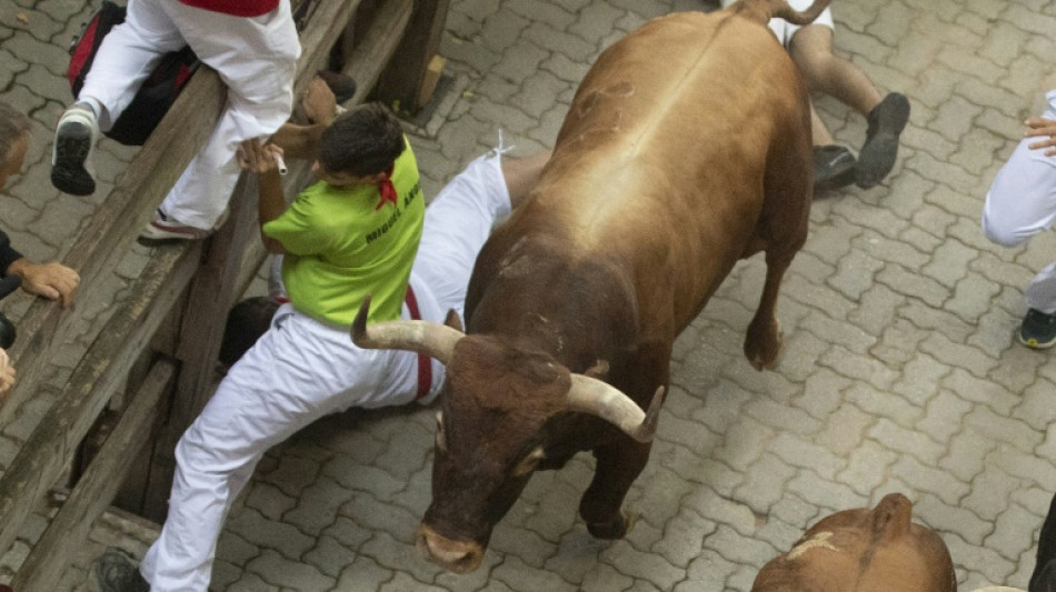 Los encierros de toros de Pamplona dejaron este a&ntilde;o cinco corneados