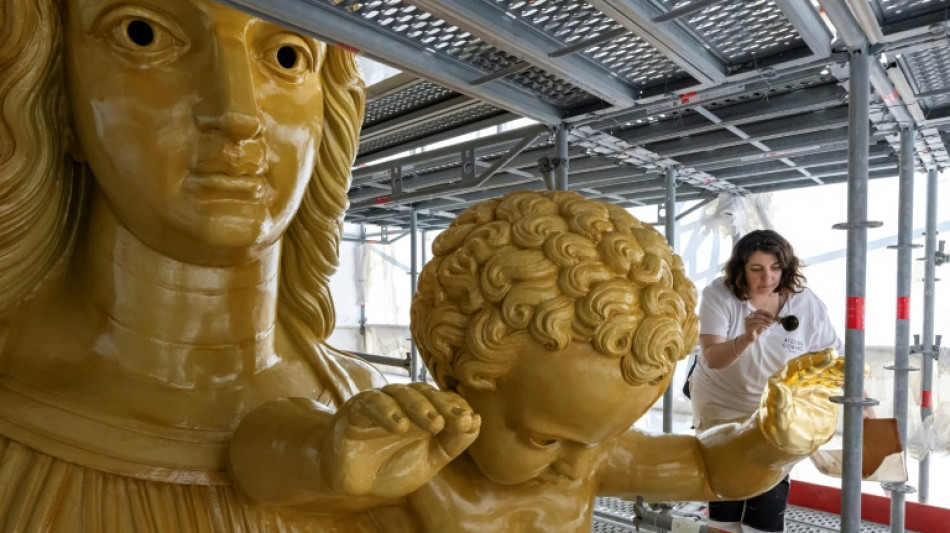 A Marseille, la Bonne M&egrave;re commence &agrave; retrouver son &eacute;clat d'or