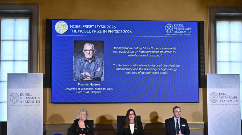 Nobel physics prize hails 'ghostly messengers' from space