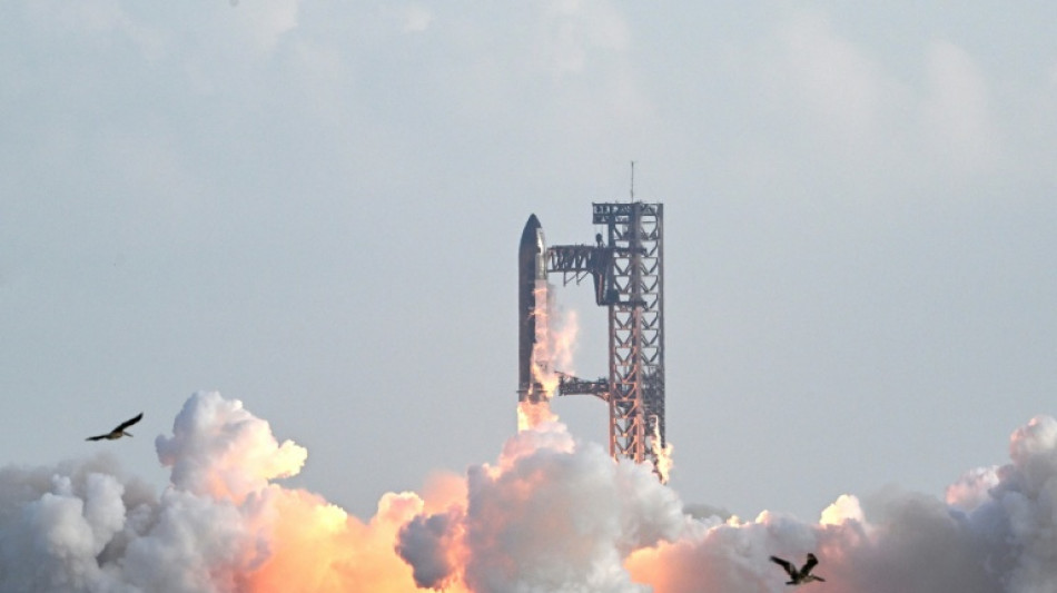 Nouveau vol test sous pression de la m&eacute;gafus&eacute;e Starship d'Elon Musk
