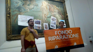 Des d&eacute;fenseurs du climat ciblent un tableau de Botticelli &agrave; Florence