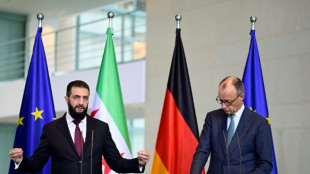 Syrian leader pledges to work with Germany on migration, recovery