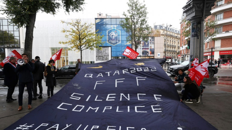 Jugadores de la selecci&oacute;n francesa prometen apoyo a una ONG de defensa de derechos humanos