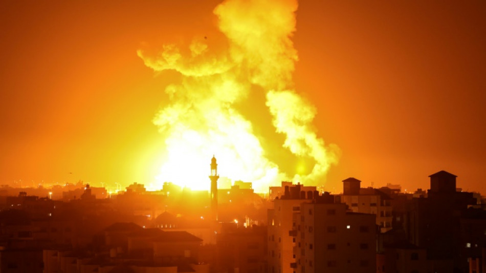 Ataques israel&iacute;es en Gaza tras disparos de cohetes (ej&eacute;rcito)