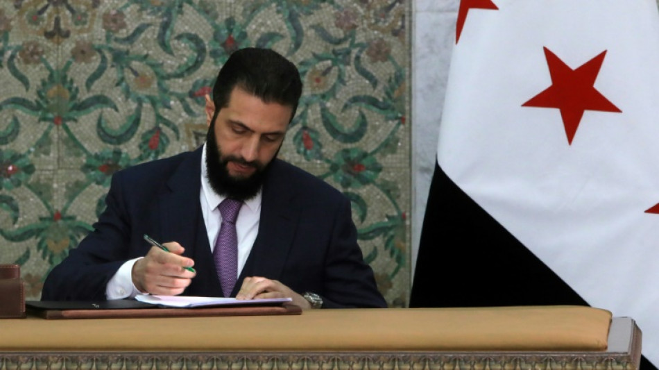 Siria anuncia una hoja de ruta constitucional para los pr&oacute;ximos cinco a&ntilde;os