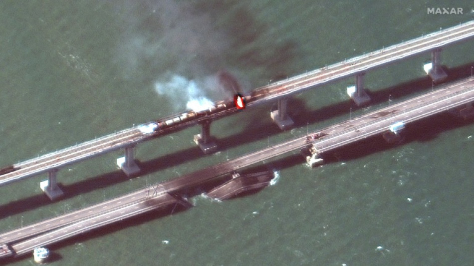 Russische Taucher sollen besch&auml;digte Krim-Br&uuml;cke untersuchen