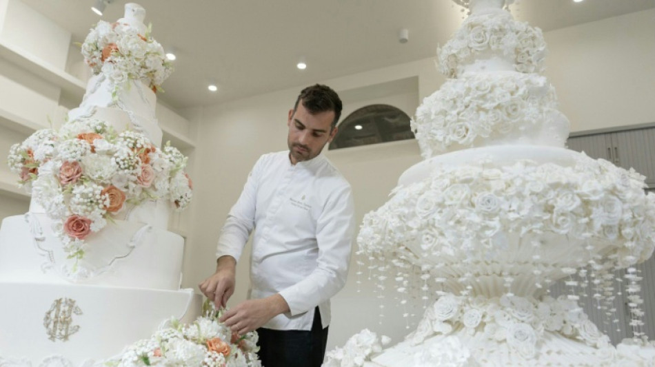 El selecto mundo de los pasteles de boda de superlujo
