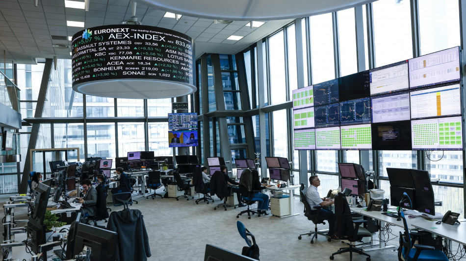Borsa: Europa migliora nel finale con Wall Street, Milano +0,25%