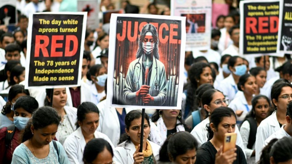 Meurtre d'une m&eacute;decin en Inde: la Cour supr&ecirc;me ordonne un groupe de travail sur la s&eacute;curit&eacute;
