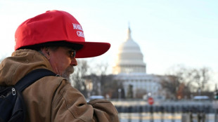 En la g&eacute;lida Washington, simpatizantes de Trump siguen la investidura por TV