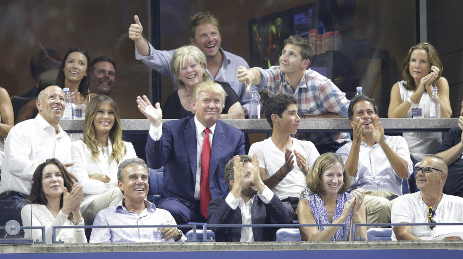 Media, Trump assisterà alla finale degli Us Open