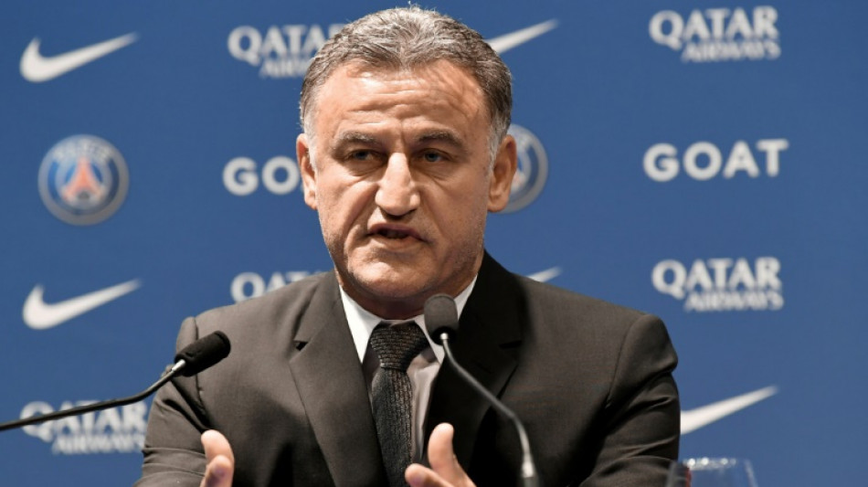 Foot: le PSG intronise Galtier, qui se voit "capable" de relever le d&eacute;fi